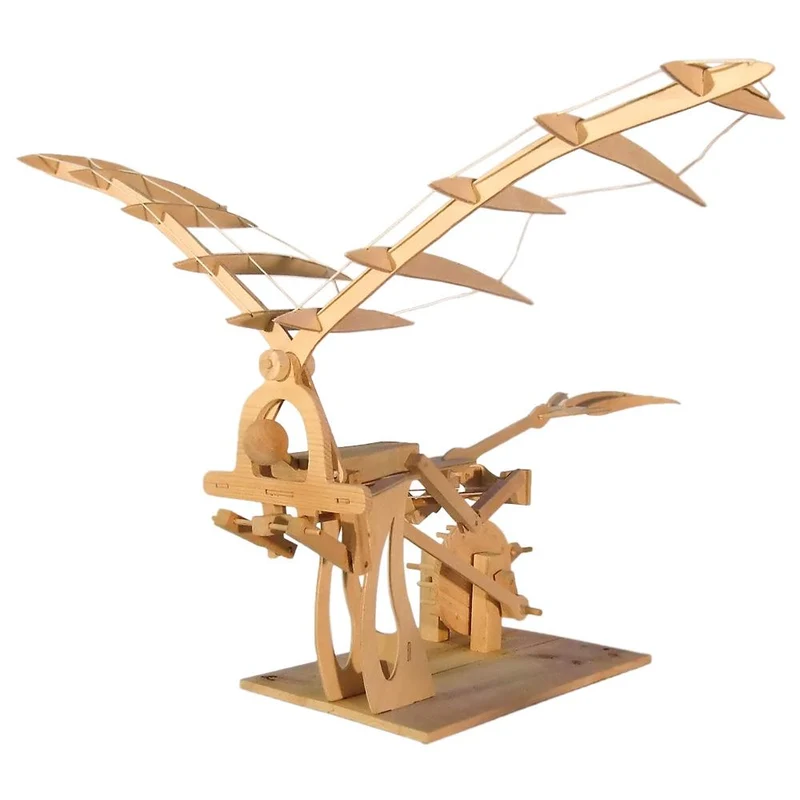 Leonardo Da Vinci Wooden Ornithopter / En Bois