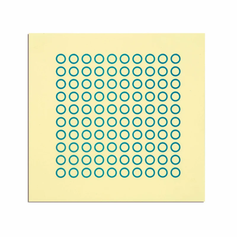 Feuille de 100 cercles -Nienhuis AMI