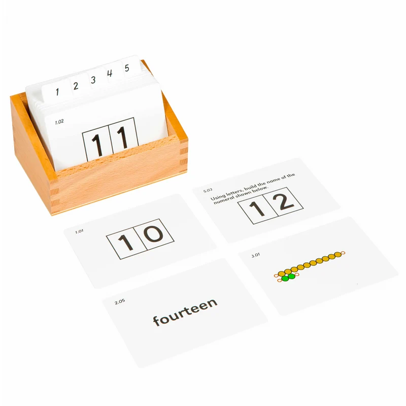 Exercices pour première table de Seguin (en anglais) - Nienhuis AMI