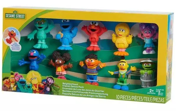 Sesame Street Neighborhood Friends Deluxe Pack / Ensemble de luxe des amis du quartier
