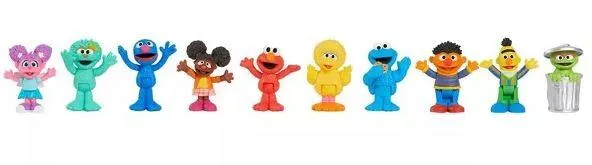 Sesame Street Neighborhood Friends Deluxe Pack / Ensemble de luxe des amis du quartier