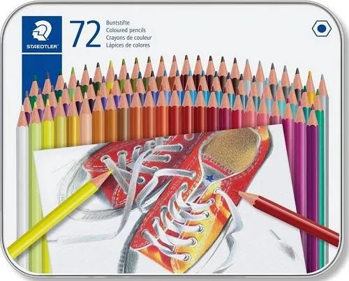 Staedtler 72 Colored Pencils - Crayons de couleur