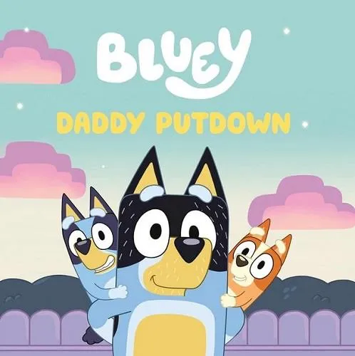 Bluey Daddy Putdown Book/Livre