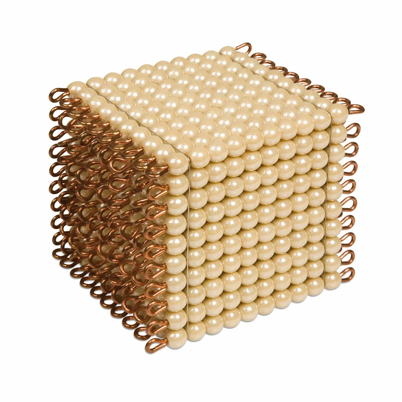 Cube de 1000 perles individuelles en verre - Nienhuis AMI