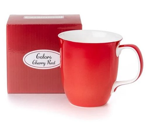 McIntosh Colors Cherry Red Java Mug - Tasse Couleurs Cerise Rouge