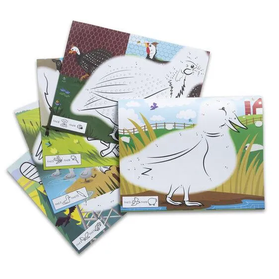 Melissa & Doug Dot to Dot Farm Animals / Animaux de la ferme à relier