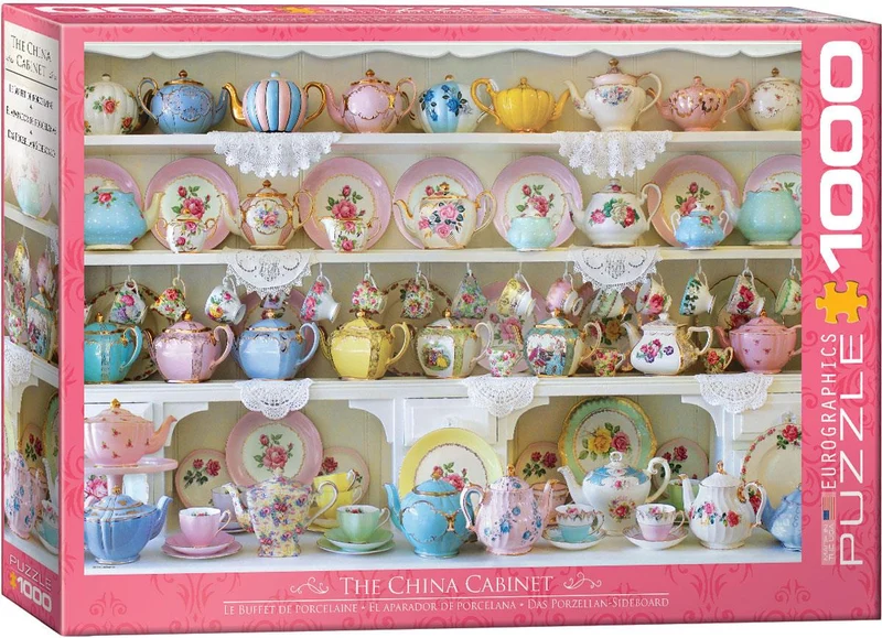 Eurographics Puzzle China Cabinet / Vaisselier (1000pcs)