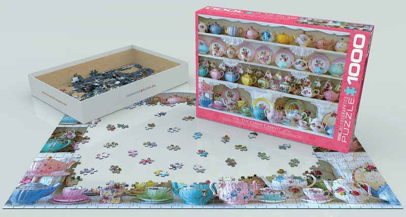 Eurographics Puzzle China Cabinet / Vaisselier (1000pcs)