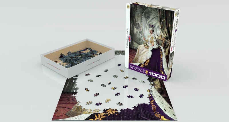 Eurographics Puzzle Queen Elizabeth II / Reine Elizabeth II (1000pcs)