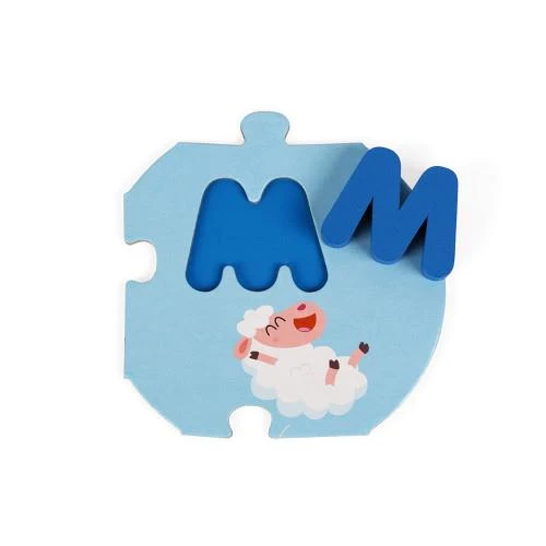 Janod Puzzle Learn the Alphabet (French) / Apprenez l'alphabet