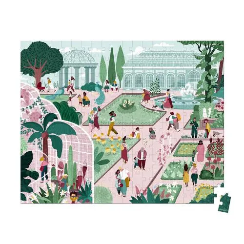 Janod Puzzle Botanical Garden / Casse-tête Jardin Botanique (200pcs)