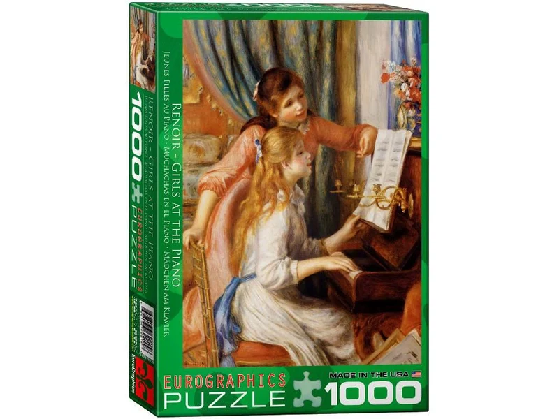 Eurographics Puzzle Renoir Girls at the Piano / Les filles au piano