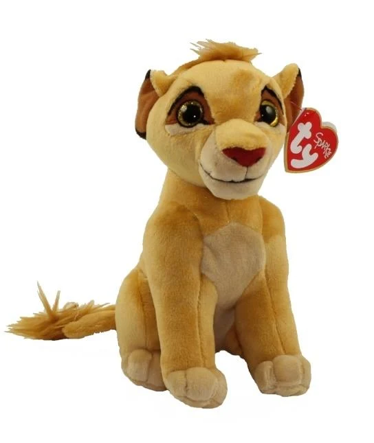 TY Beanie Babies The Lion King Simba (Small) / (Petit)