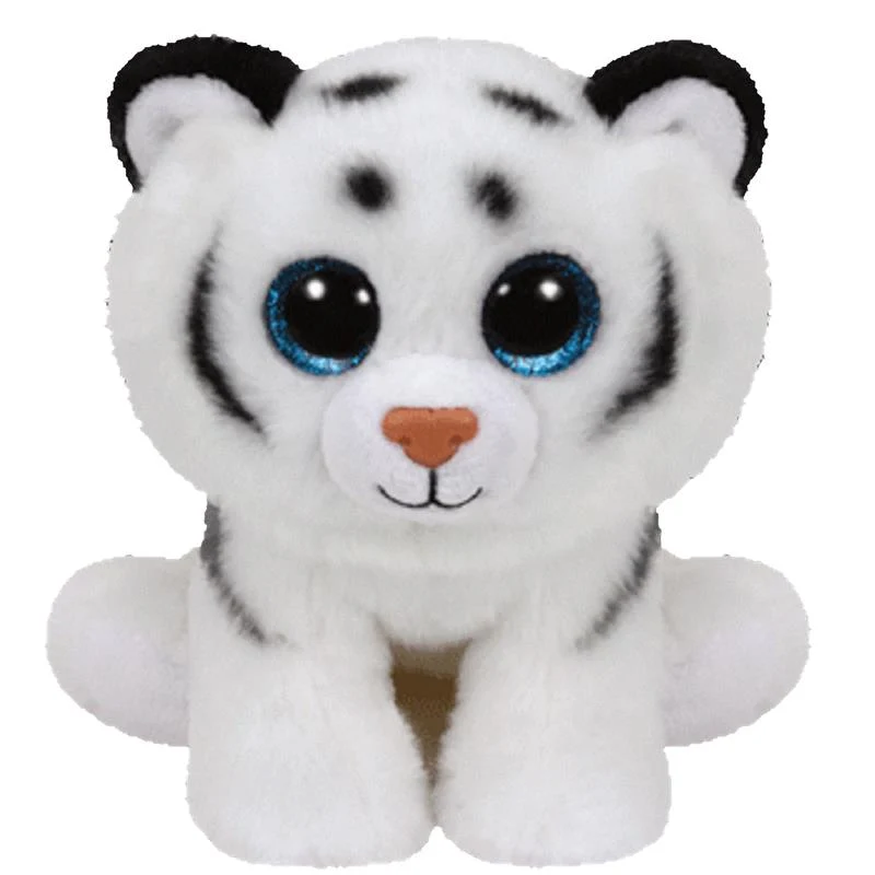 TY Beanie Babies White Tiger - Tundra (Small) / (Petit)