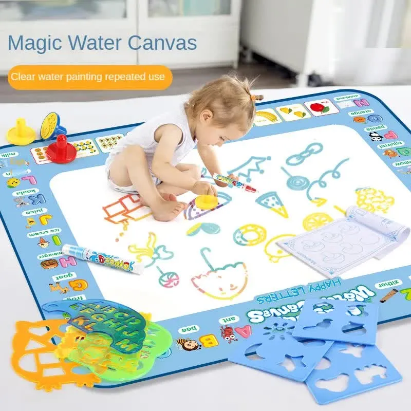 80x60CM Christmas Style Magic Water Doodle Mat Toy