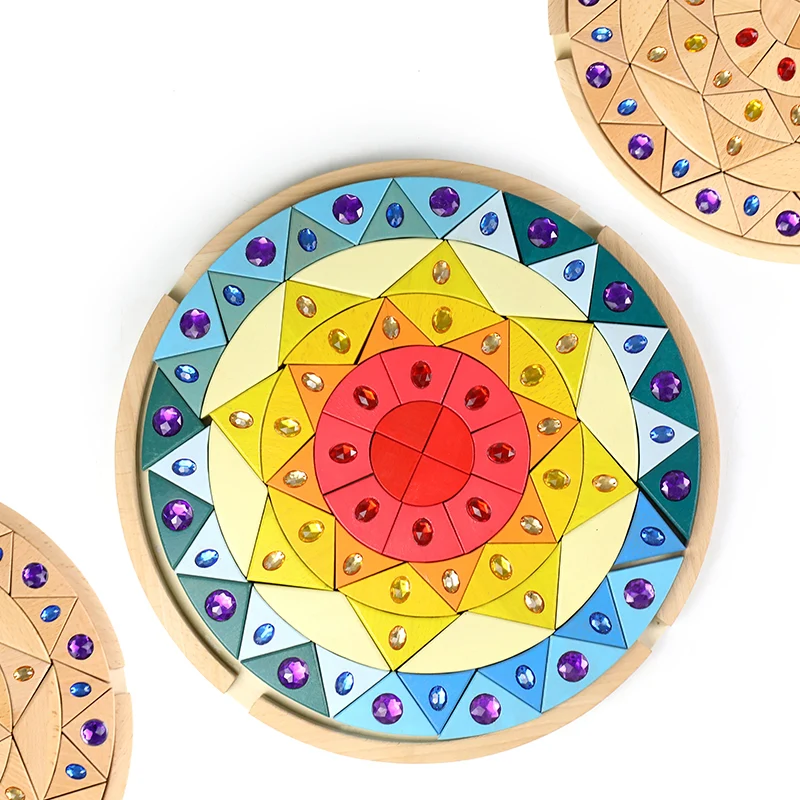 Sunflower gem building block