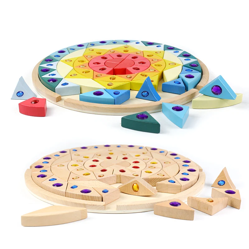 Sunflower gem building block