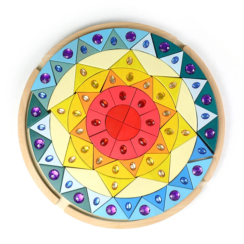 Sunflower gem building block