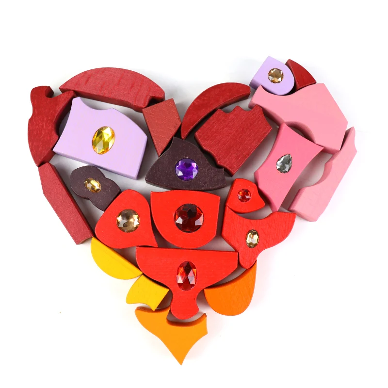 Bright Oriental Diamond Building Blocks
