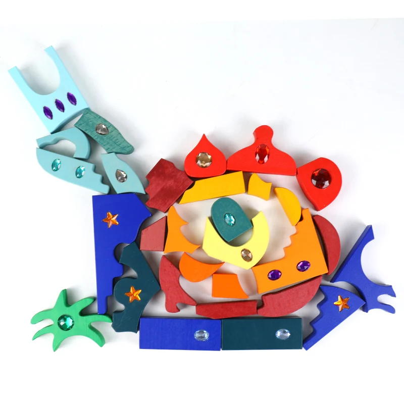 Bright Oriental Diamond Building Blocks
