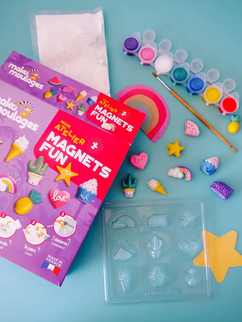 Mako moulages – Mon Atelier Magnets Fun | Kit créatif DIY enfants
