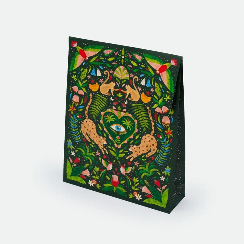 Pochette cadeau Green Jungle | Emballage cadeau tropical All the Ways to Say