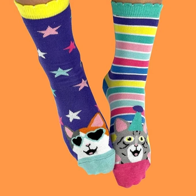 KITTEN HEELS – Coffret 6 Chaussettes Dépareillées | United Oddsocks | Taille 37-42