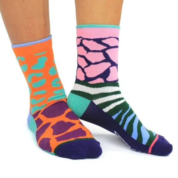 Coffret Chaussettes Dépareillées – 6 Chaussettes Fantaisie | United Oddsocks (UK 4–8 / EU 37–42)
