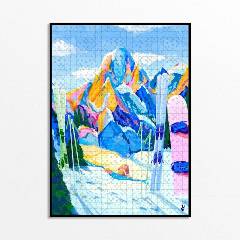 Puzzle 1000 pièces – Snow Must Go On (Piece & Love) | Made in France