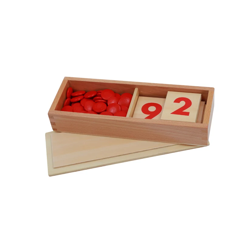 Adena Montessori Mathematical Materials Cards & Counters Montessori Math Toys