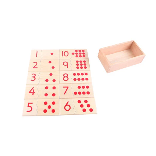 Adena Montessori Mathematical Materials Number Puzzle 1-10