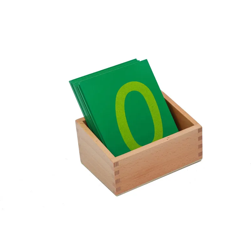 Adena Montessori Materials Sandpaper Numbers With Box Montessori Math Toys