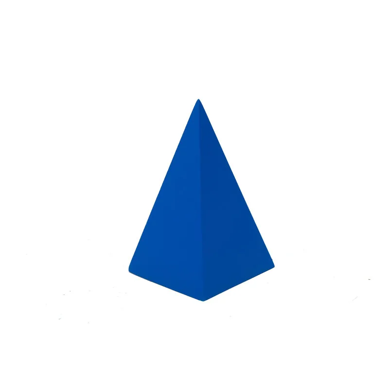 Adena Montessori Geometric Solids with Stand, Bases and Box Educational Materials