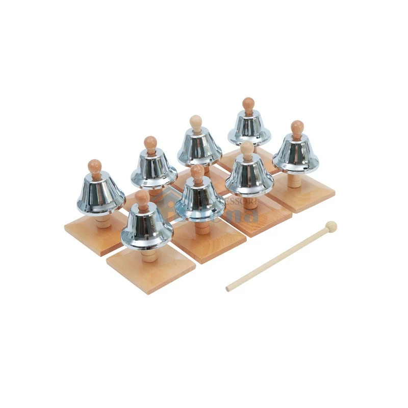 Adena Montessori Pitch Clock -Natural Stand Montessori Sensorial Resources Guide