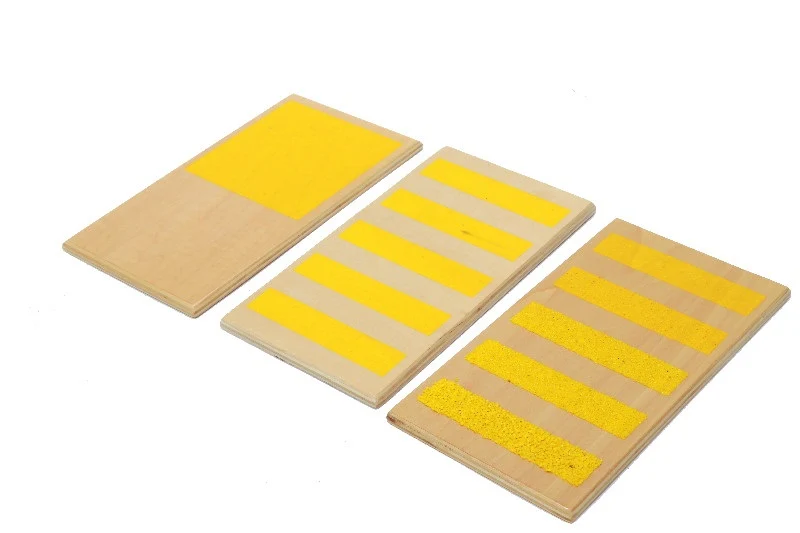 Adena Montessori Rough & Smooth Boards with Box Sensorial Educational Tools
