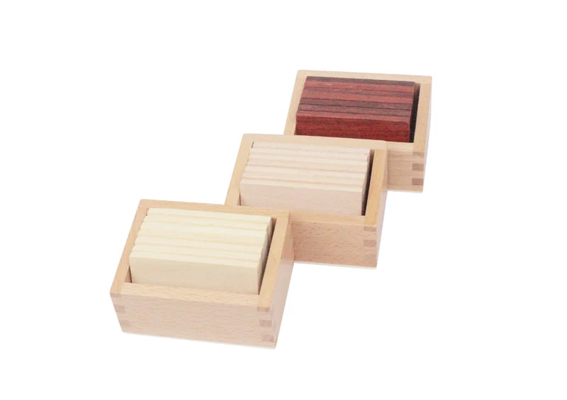 Adena Montessori Baric Tablets with Box Educational Wooden Tools