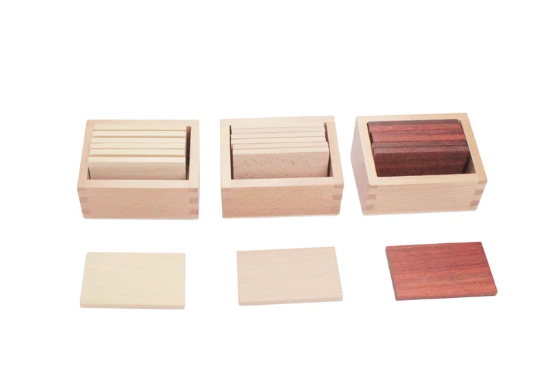Adena Montessori Baric Tablets with Box Educational Wooden Tools