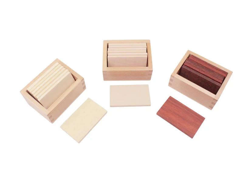 Adena Montessori Baric Tablets with Box Educational Wooden Tools