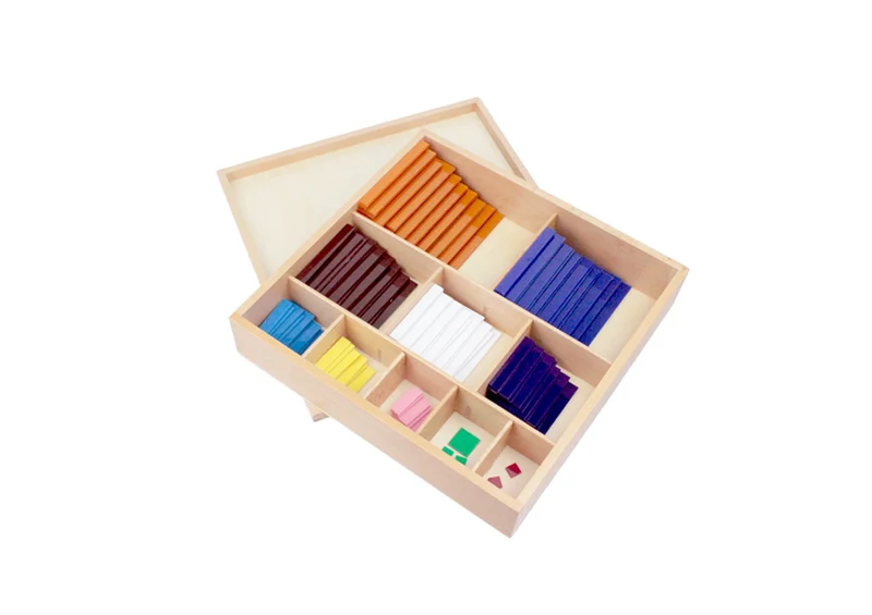 Adena Montessori Decanomial Squares Montessori Primary Sensorial Material