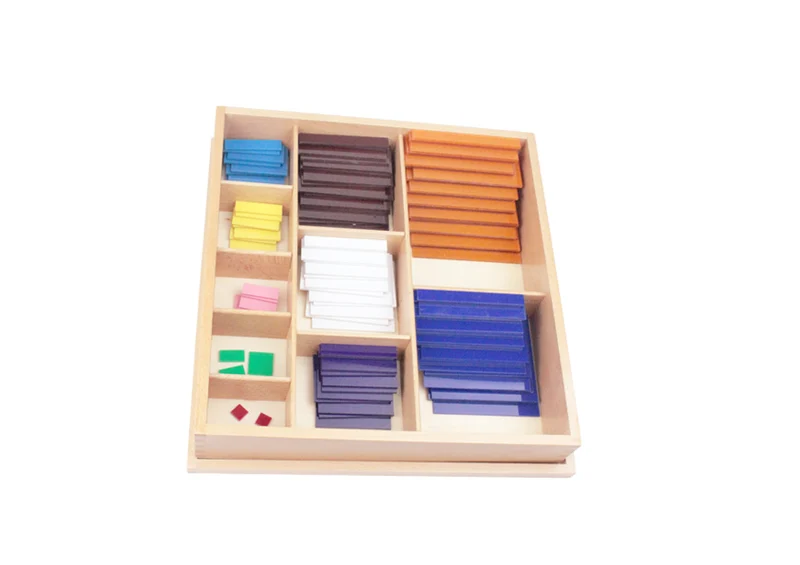 Adena Montessori Decanomial Squares Montessori Primary Sensorial Material