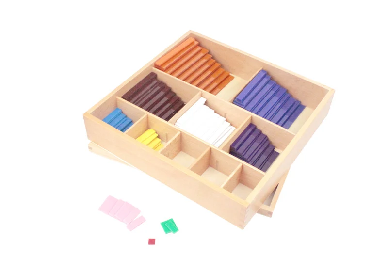 Adena Montessori Decanomial Squares Montessori Primary Sensorial Material