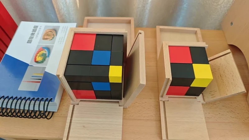 Adena Montessori Binomial Cube Montessori Primary Sensorial Materials