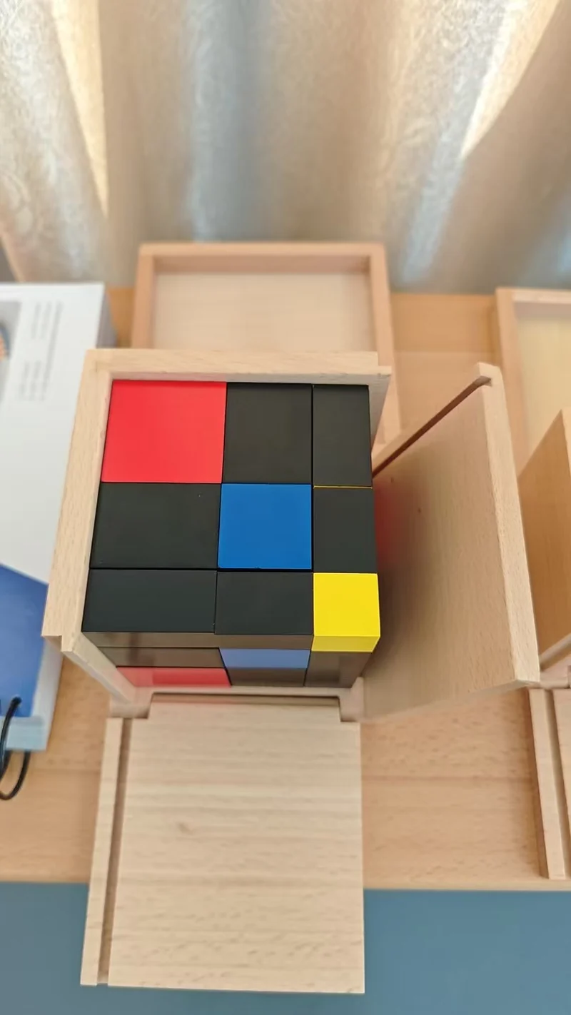 Adena Montessori Binomial Cube Montessori Primary Sensorial Materials