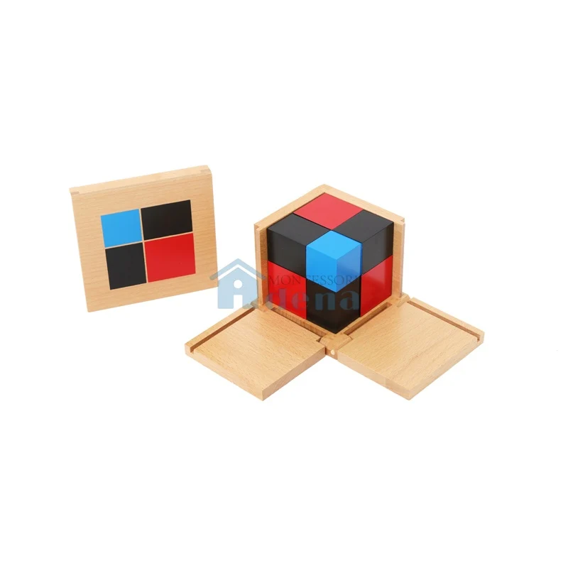 Adena Montessori Binomial Cube Montessori Primary Sensorial Materials