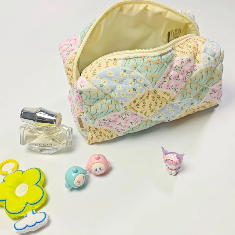 Coffret Sac & Trousse Jardin d’Éventails Japon – Idée Cadeau Élégante Kawaii