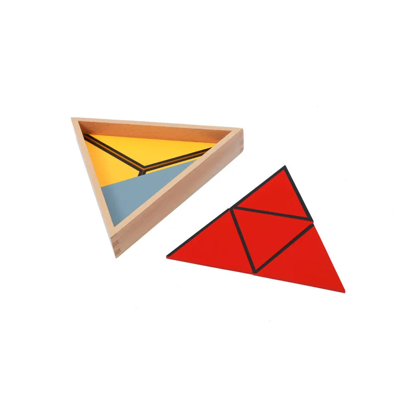 Adena Montessori Constructive Triangles With 3 Boxes Educational Materials