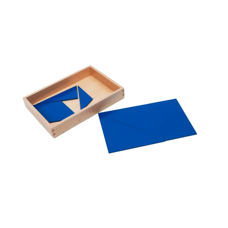 Adena Montessori Constructive Triangles With 5 Boxes Educational Materials