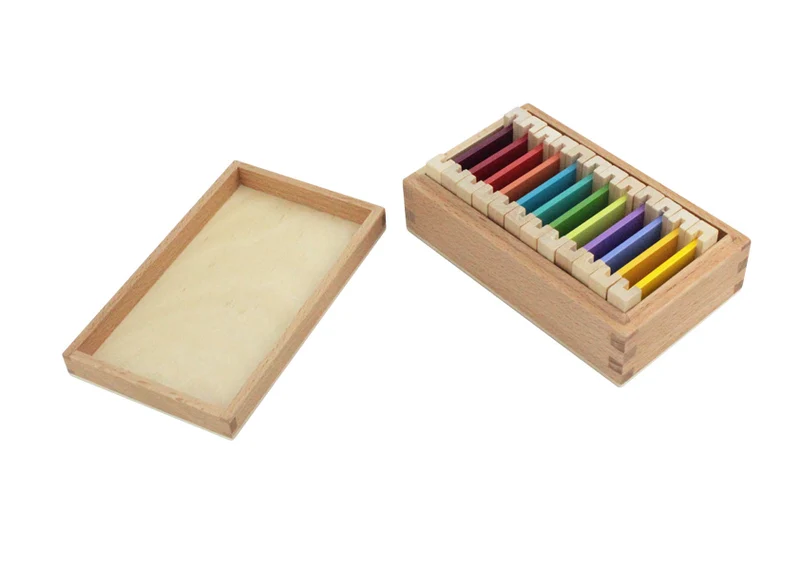 Adena Montessori Color Tablets Montessori Primary Sensorial Materials