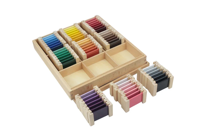 Adena Montessori Color Tablets Montessori Sensorial Resources Guide