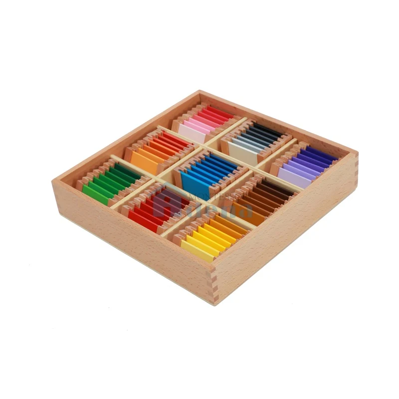 Adena Montessori Third Box of Color Tablets Sensorial Educational Tools